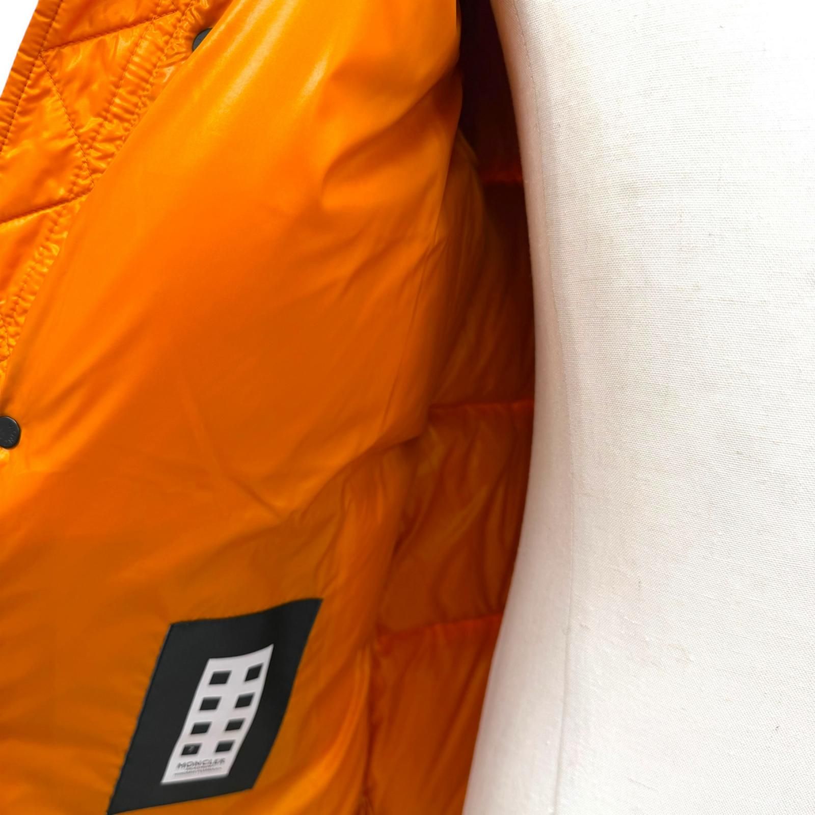 Moncler Genius 7 Fragment Hiroshi Fujiwara Hanriot Back Logo Zipup Down Jacket — view 5