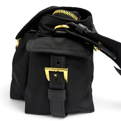Prada Explorer Medium Triangle Logo Re-Nylon 2-Way Shoulder Bag — view 5
