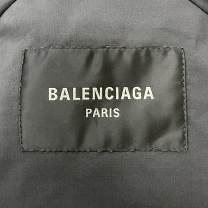 Balenciaga Oversized Poncho Cloak Coat Charcoal Gray — view 5