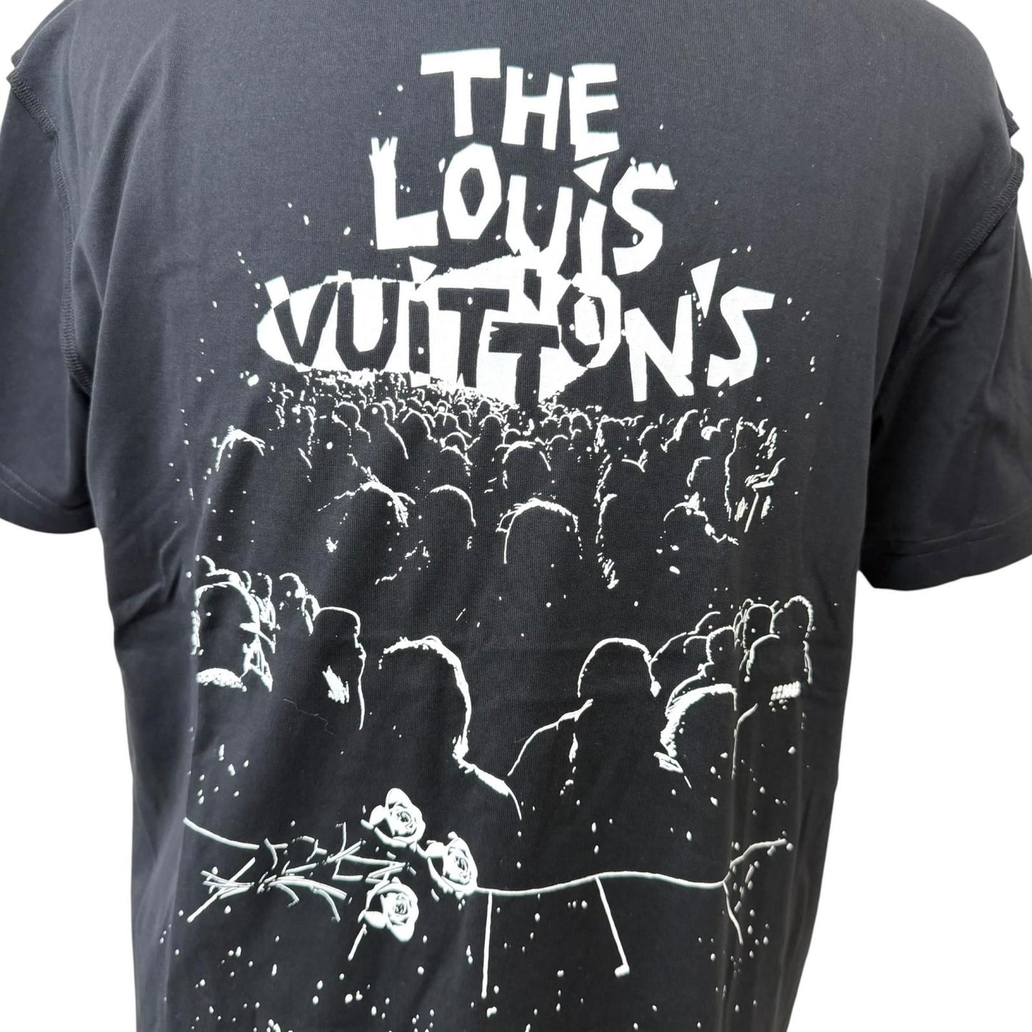 Louis Vuitton LV Concert Inside Out Short Sleeve T-Shirt Black — view 5