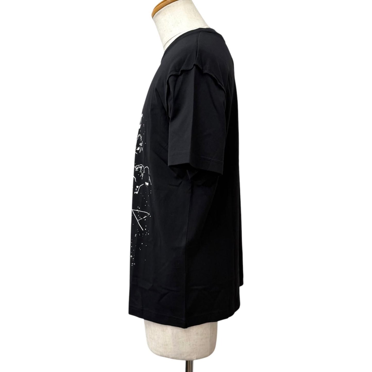 Louis Vuitton LV Concert Inside Out Short Sleeve T-Shirt Black — view 3