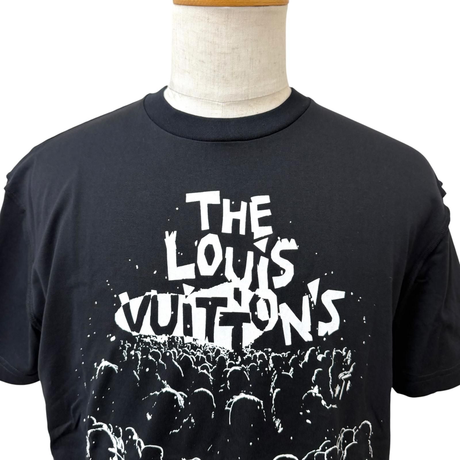 Louis Vuitton LV Concert Inside Out Short Sleeve T-Shirt Black — view 2
