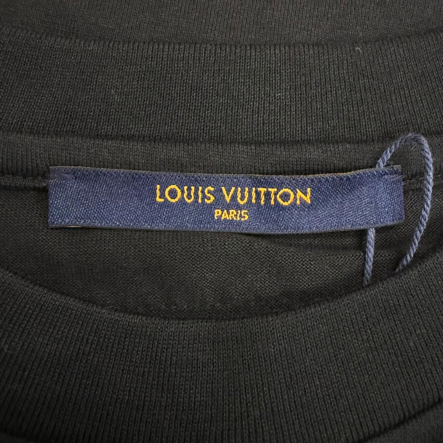 Louis Vuitton LV Concert Inside Out Short Sleeve T-Shirt Black — view 7