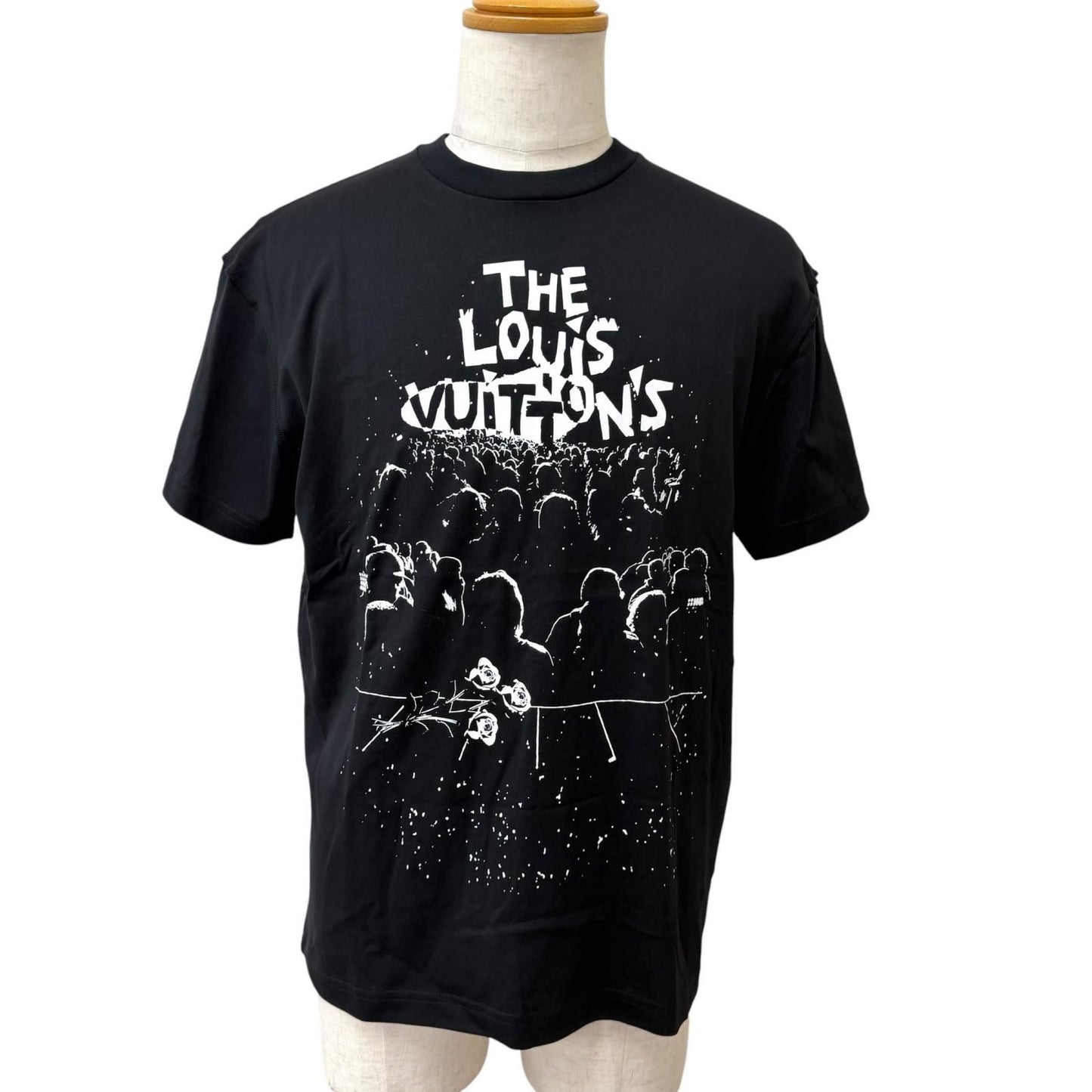 Louis Vuitton LV Concert Inside Out Short Sleeve T-Shirt Black