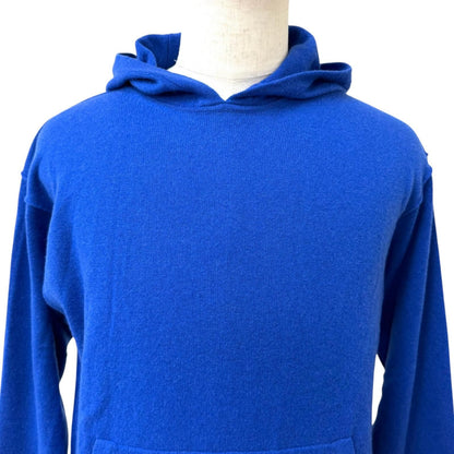 Louis Vuitton Cashmere Silk'in Side Out Logo Silver Plate Knit Hoodie — view 2