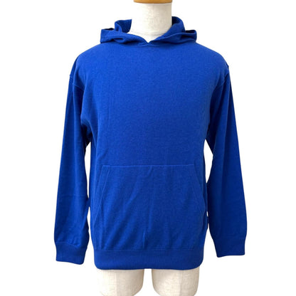 Louis Vuitton Cashmere Silk'in Side Out Logo Silver Plate Knit Hoodie