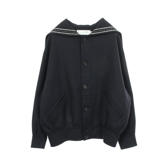 Dior Sailor Color Bead Embroidery Wool Jacket