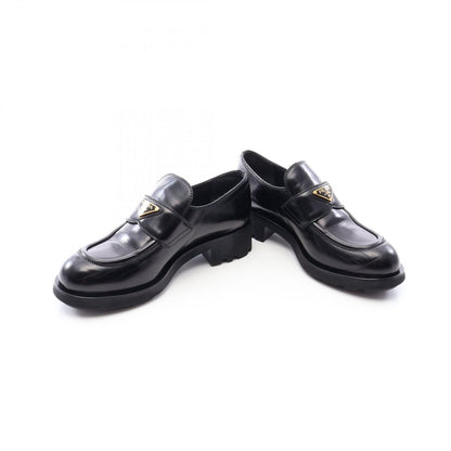 Prada Loafers Triangle Plate Leather — view 3