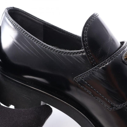 Prada Loafers Triangle Plate Leather — view 8
