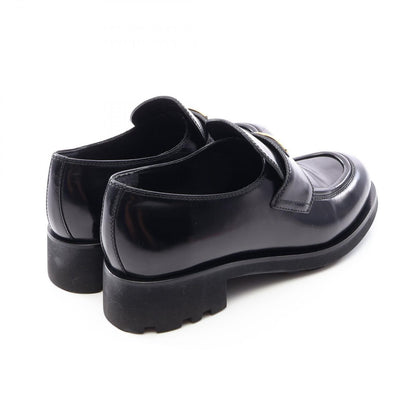 Prada Loafers Triangle Plate Leather — view 2