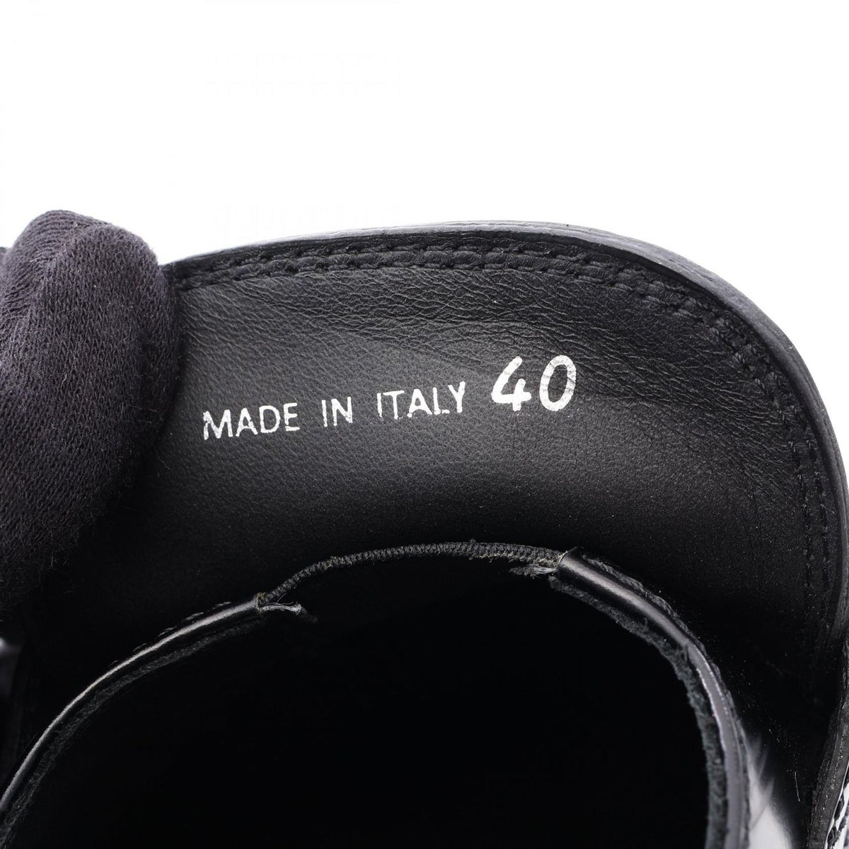 Prada Loafers Triangle Plate Leather — view 6