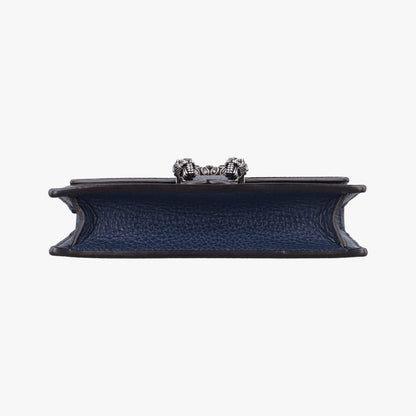 Gucci Dionysus Blue Leather Shoulder Bag — view 3