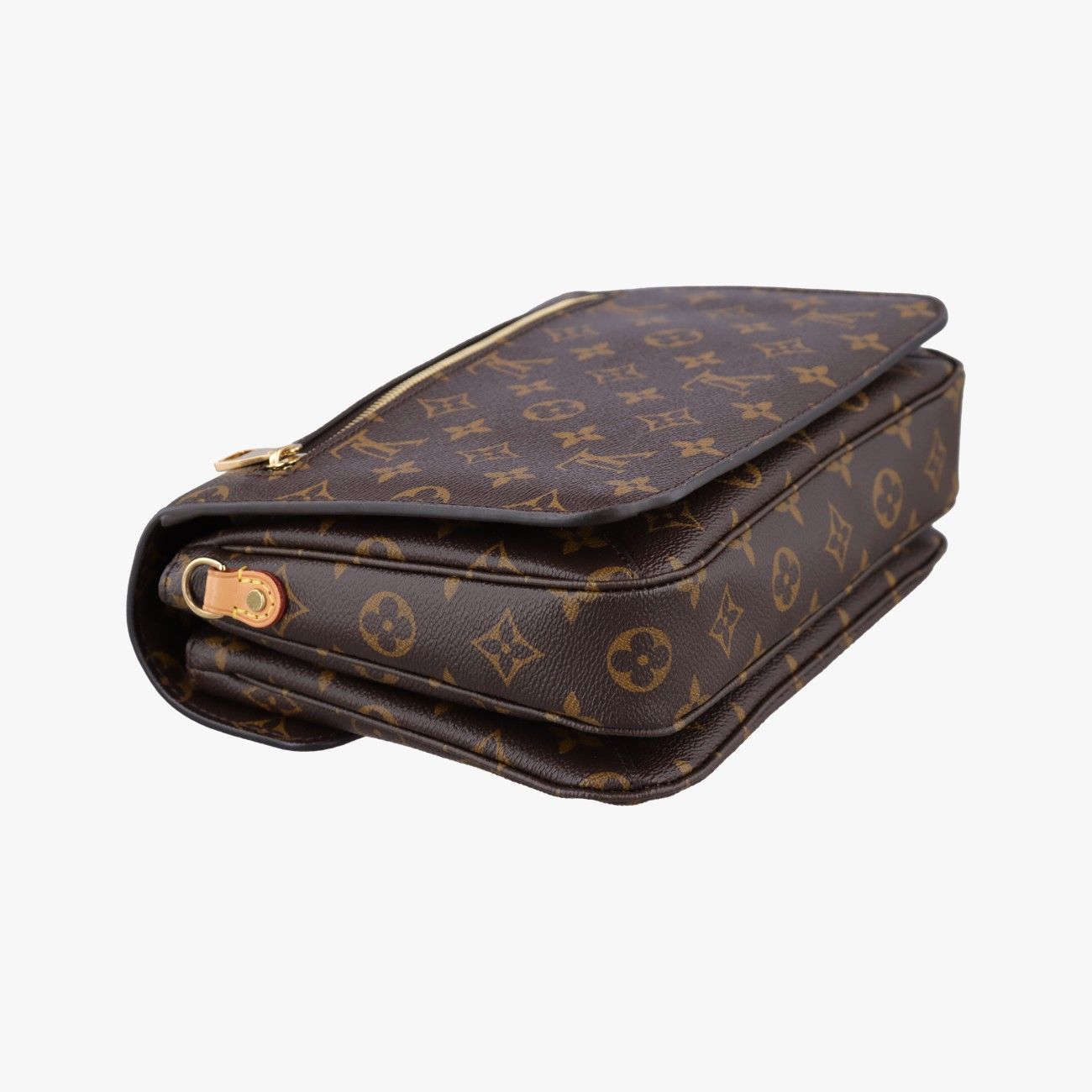 Louis Vuitton Pochette Metis MM Monogram Brown Canvas Handbag — view 7
