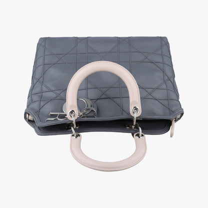 Dior Granville Gray Pink Lambskin — view 8