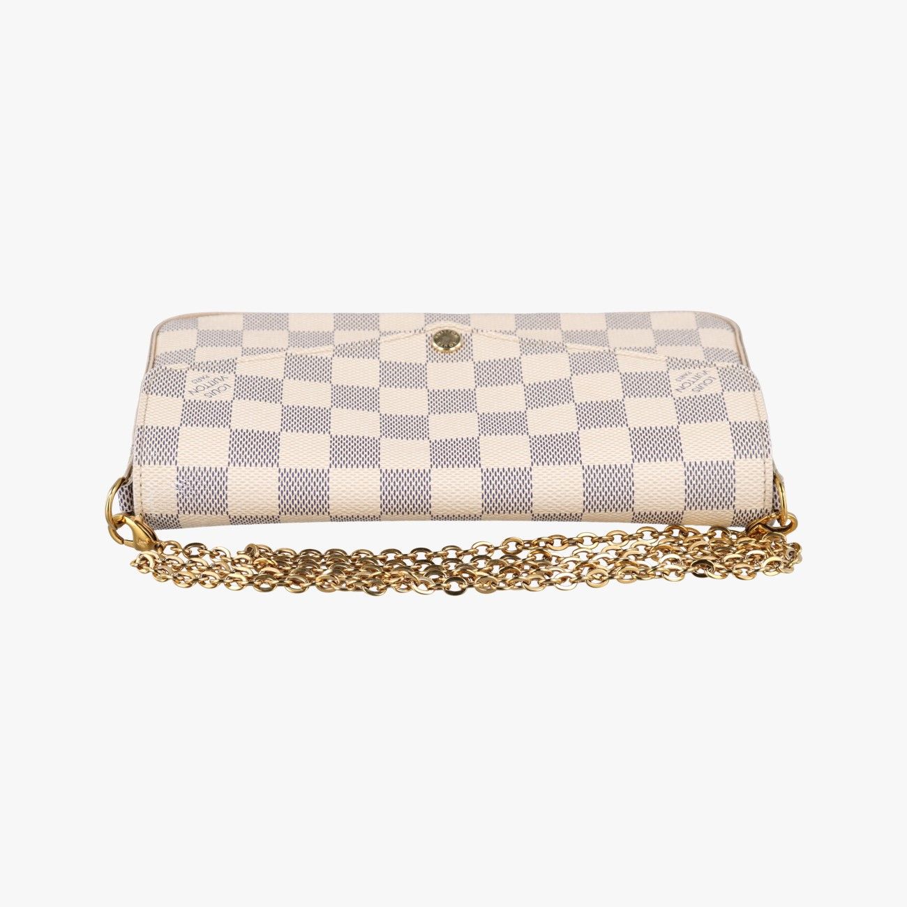 Louis Vuitton Pochette Felicie Azur Damier Canvas — view 8
