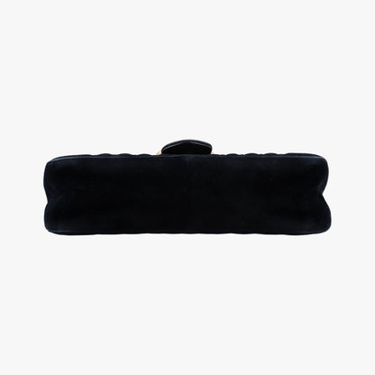 Gucci GG Marmont Black Velour — view 3
