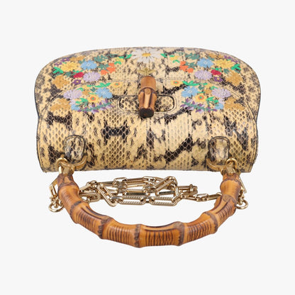 Gucci Bamboo Beige Multi Snakeskin — view 8