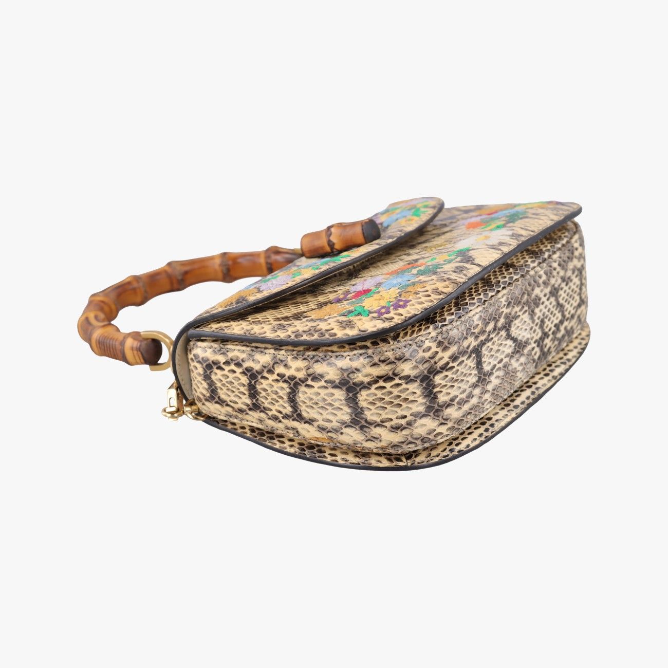 Gucci Bamboo Beige Multi Snakeskin — view 5