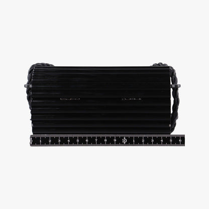 Saint Laurent Fringe Monogram Opium Box Black Plexiglas — view 2