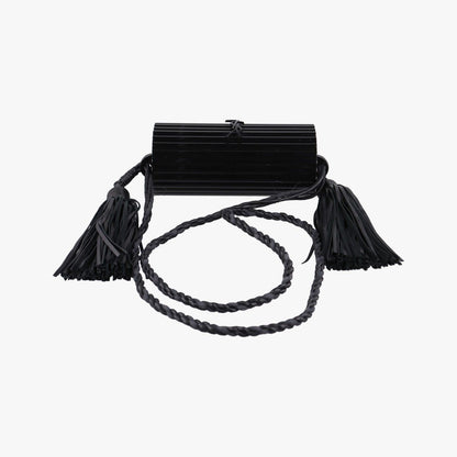 Saint Laurent Fringe Monogram Opium Box Black Plexiglas — view 8