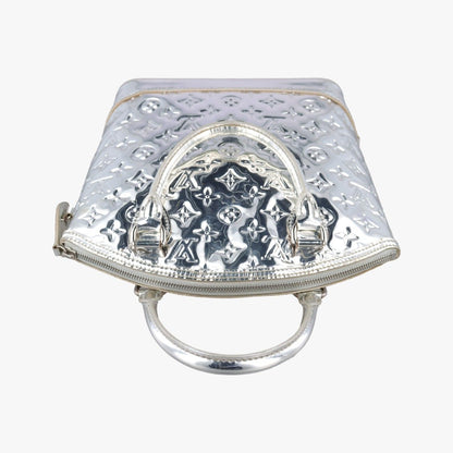 Louis Vuitton Lockit Silver Monogram Miroir — view 8