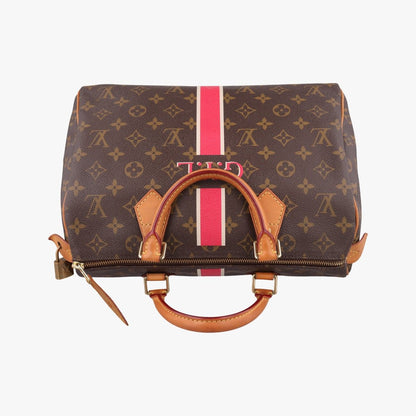 Louis Vuitton Speedy Bandouliere 30 Monogram Brown Multi Canvas Handbag — view 8