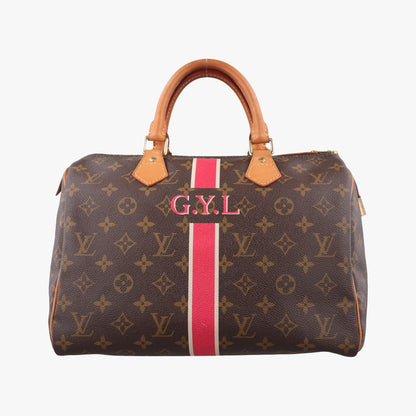 Louis Vuitton Speedy Bandouliere 30 Monogram Brown Multi Canvas Handbag