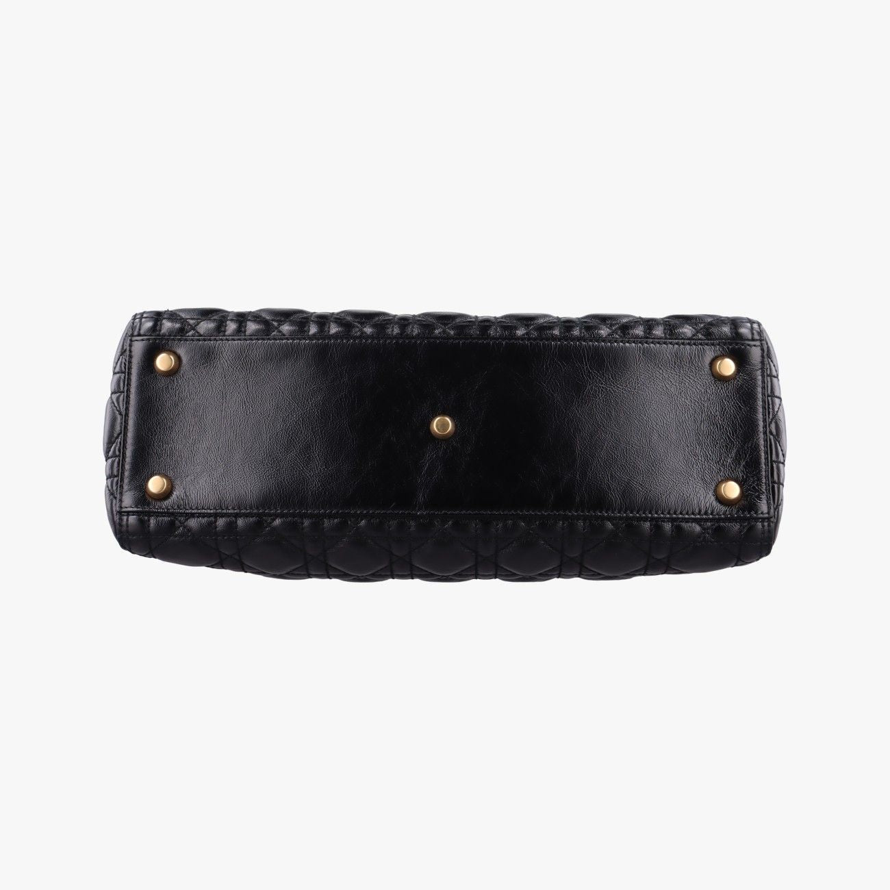 Dior Lady Black Lambskin Handbag — view 3