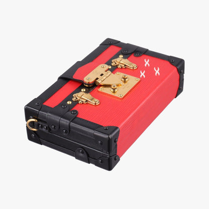 Louis Vuitton Petite Malle Noir Coquelicot Epi Leather — view 5