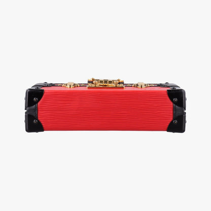 Louis Vuitton Petite Malle Noir Coquelicot Epi Leather — view 3
