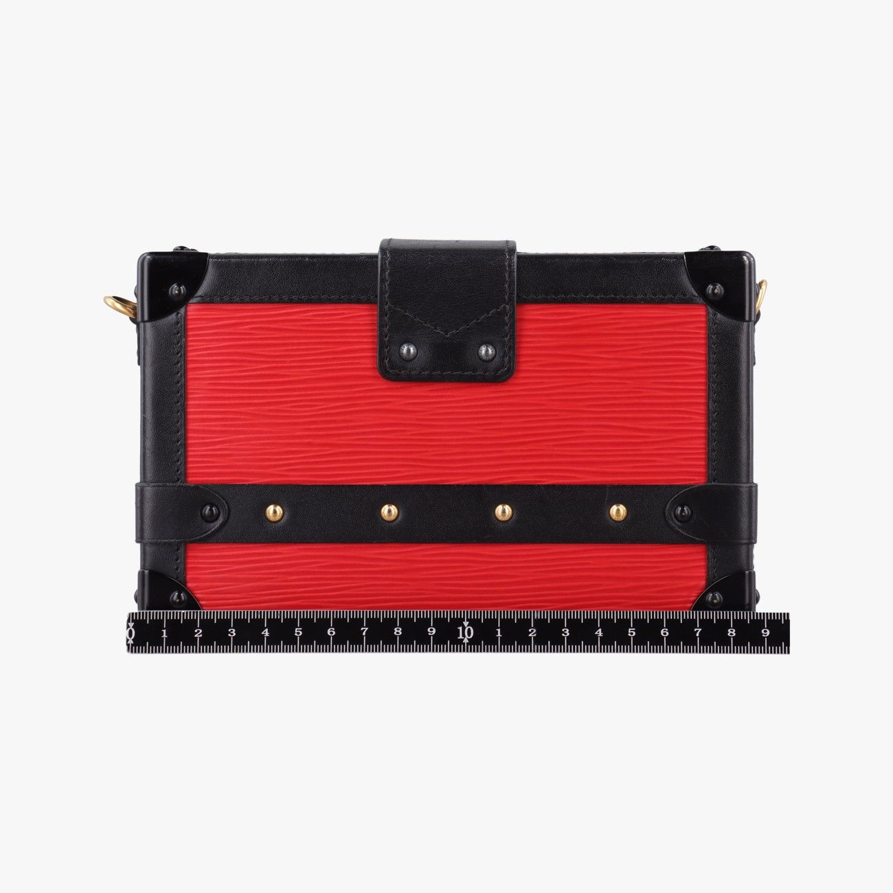 Louis Vuitton Petite Malle Noir Coquelicot Epi Leather — view 2