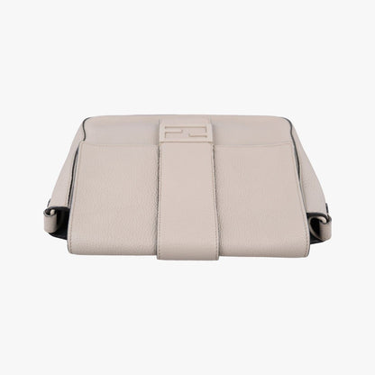 Fendi Mamma Bucket Gray Leather — view 8