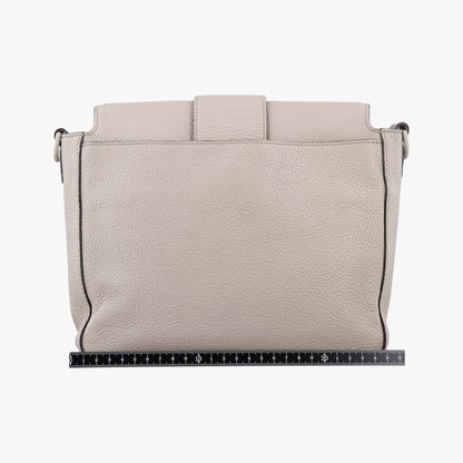 Fendi Mamma Bucket Gray Leather — view 2