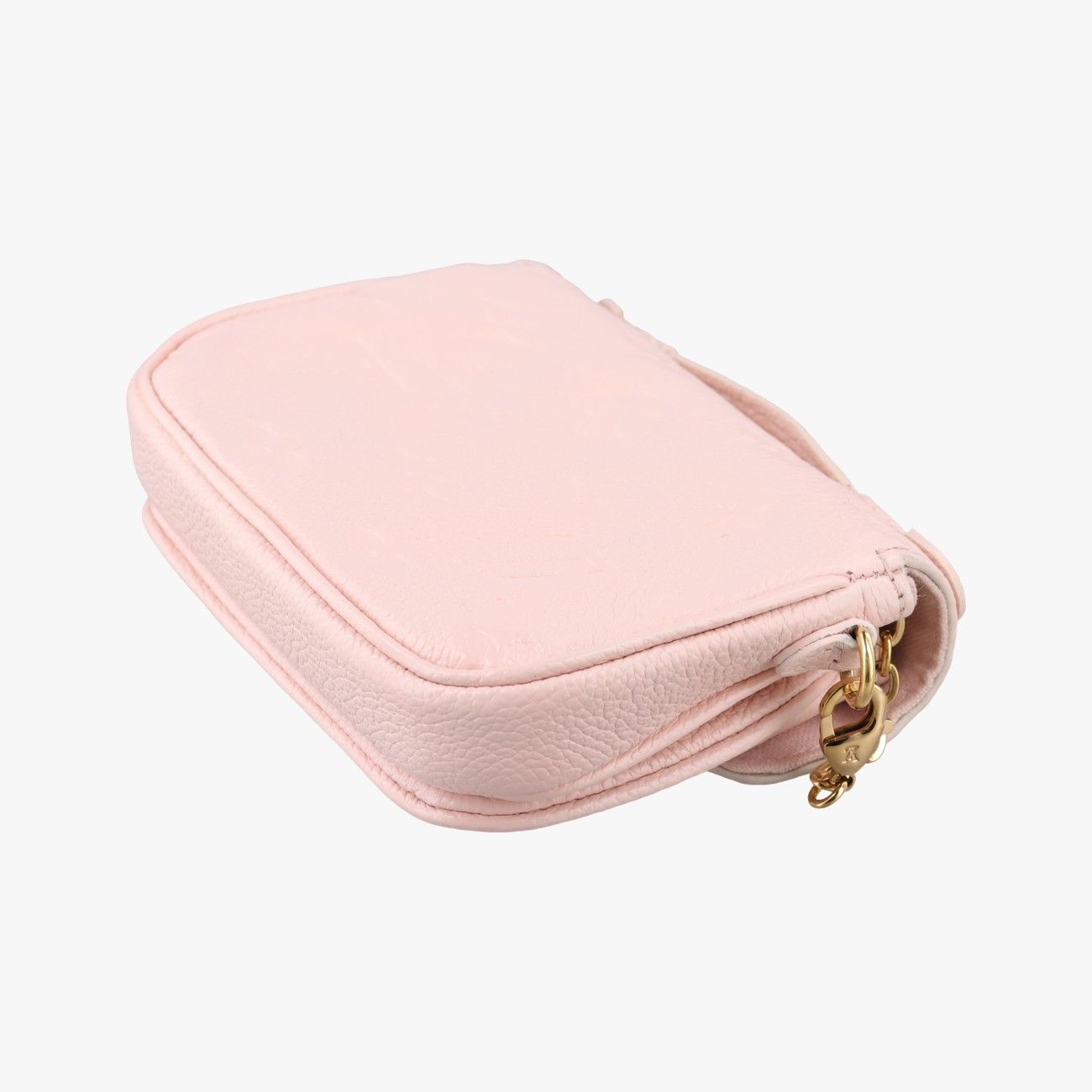 Louis Vuitton Micro Metis Pouch Chain Monogram Rose Pomelo Empreinte — view 6