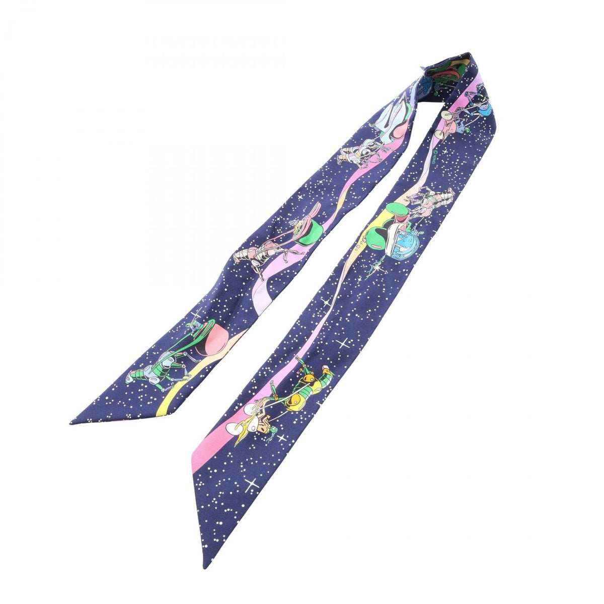 Hermes Scarf Twilly Space Derby Silk — view 3