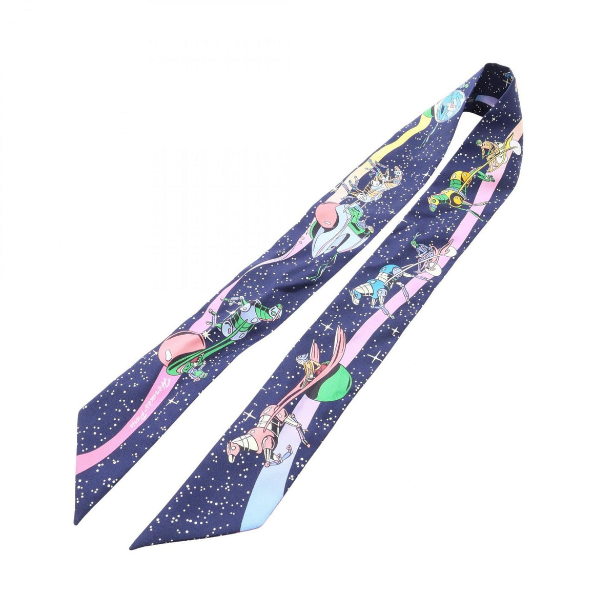 Hermes Scarf Twilly Space Derby Silk — view 2