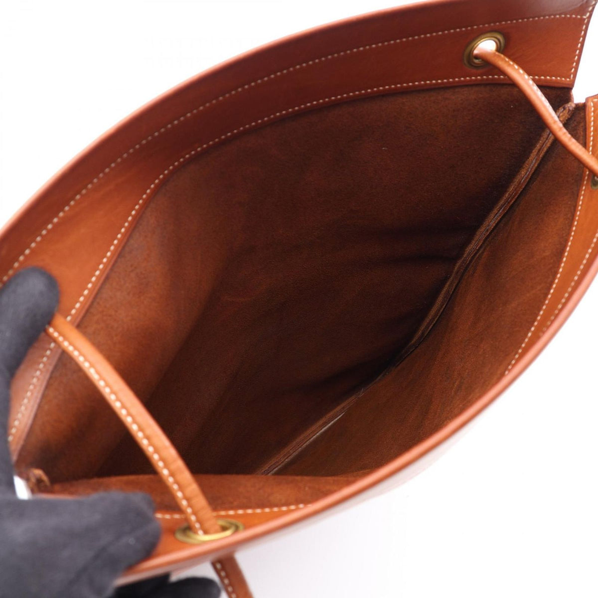 Hermes Shoulder Bag Aline GM Forbe Leather — view 3