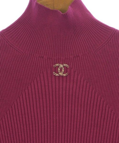 Chanel Knit Sweater Pink — view 5