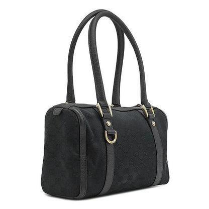 Gucci GG Canvas Abbey Mini Bag Black Gold — view 2