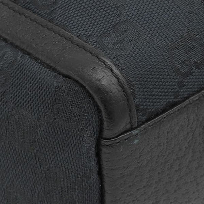 Gucci GG Canvas Abbey Mini Bag Black Gold — view 4