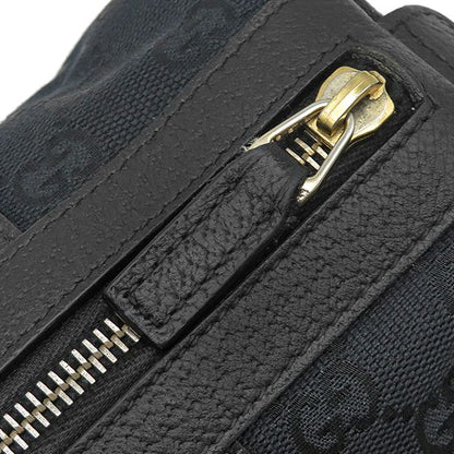 Gucci GG Canvas Abbey Mini Bag Black Gold — view 6