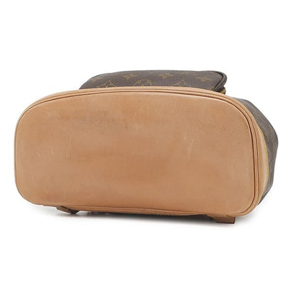 Louis Vuitton Backpack Montsouris MM Monogram Canvas Gold Brown — view 3