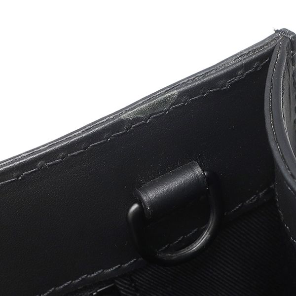 Louis Vuitton 2-Way Sac Plat Leather Taurillon Black Tote Bag — view 7