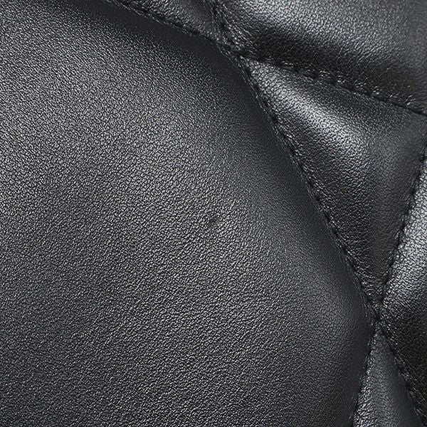 Dior Tote Bag Archicannage Essential Medium Leather Black Gold — view 5