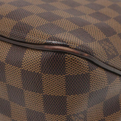 Louis Vuitton Shoulder Bag Delightful PM Damier Canvas Ebene Gold — view 4