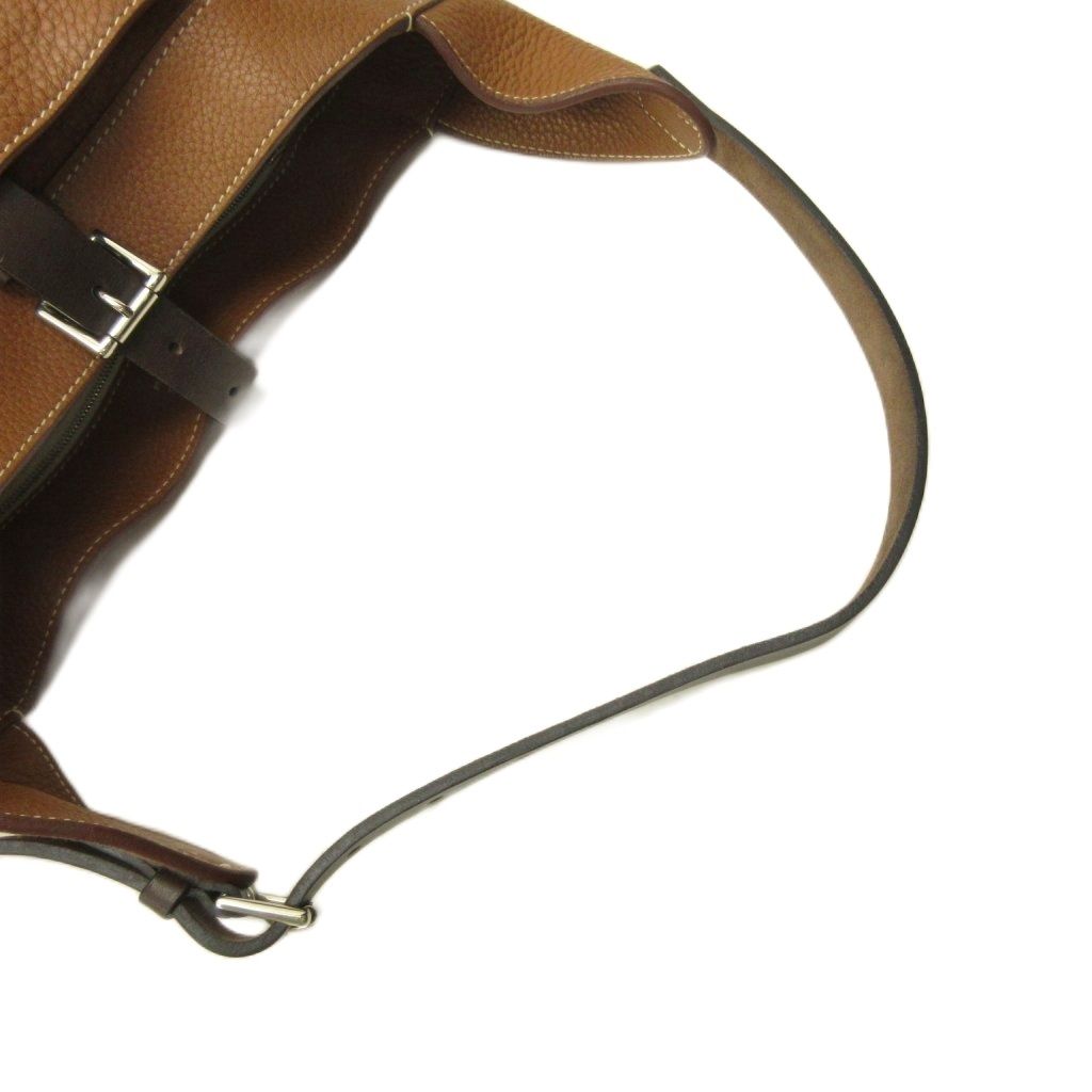 Hermes Marwari PM Shoulder Bag Belt Leather Brown — view 5