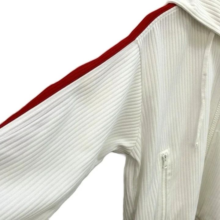 Gucci Web Stripe Hoodie Long Sleeve Zip Up Interlocking G Logo Embroidery M — view 3