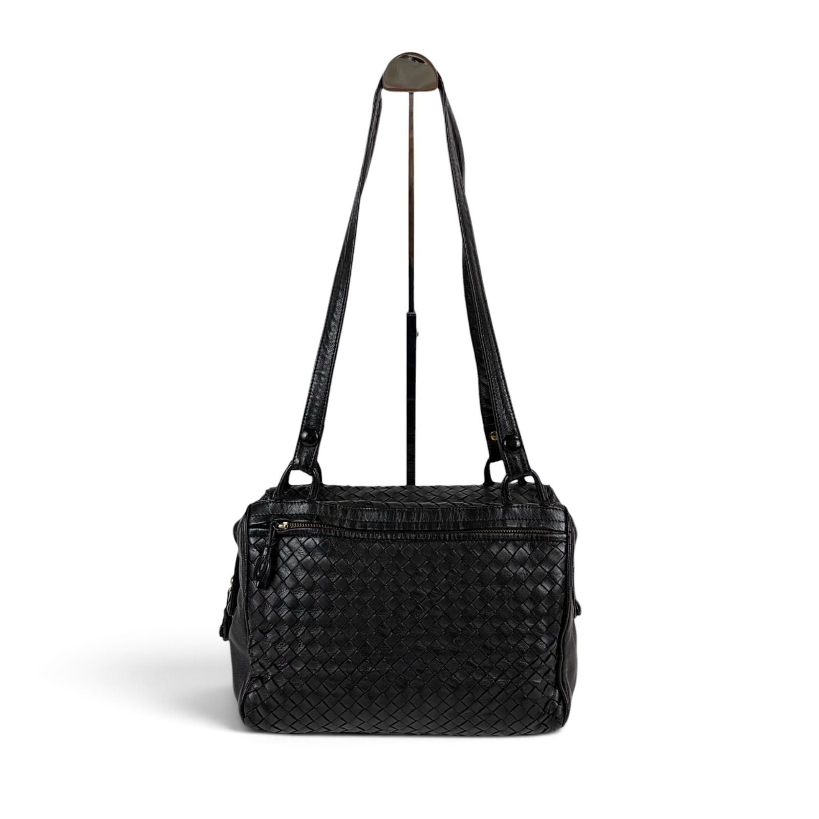 Bottega Veneta Intrecciato Leather Shoulder Bag — view 2