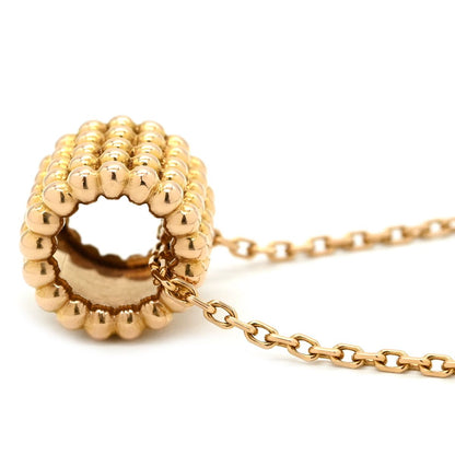 Van Cleef & Arpels Necklace Perlee Golden Pearl Pink Gold 18K Forsa Chain — view 2