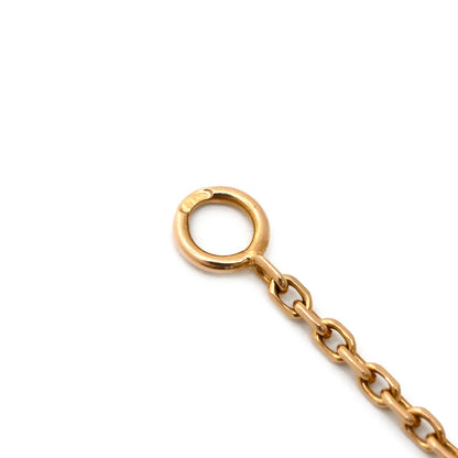 Van Cleef & Arpels Necklace Perlee Golden Pearl Pink Gold 18K Forsa Chain — view 4